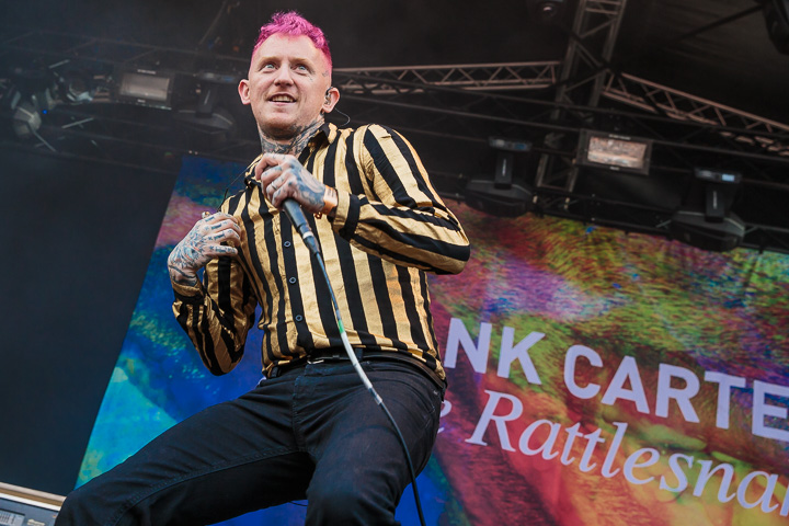 Frank Carter & The Rattlesnakes @ Copenhell 2017, foto 3, foto's door Dorien Goetschalckx - FrontView Magazine