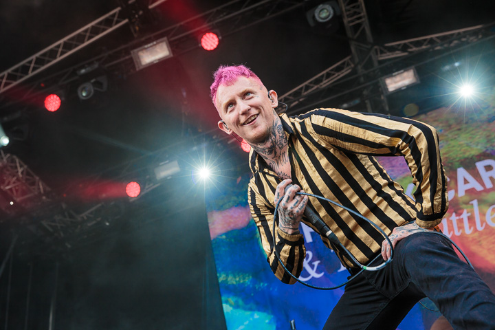 Frank Carter & The Rattlesnakes @ Copenhell 2017, foto 8, foto's door Dorien Goetschalckx - FrontView Magazine