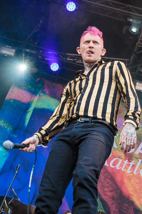 Frank Carter & The Rattlesnakes @ Copenhell 2017, foto 11, foto's door Dorien Goetschalckx - FrontView Magazine