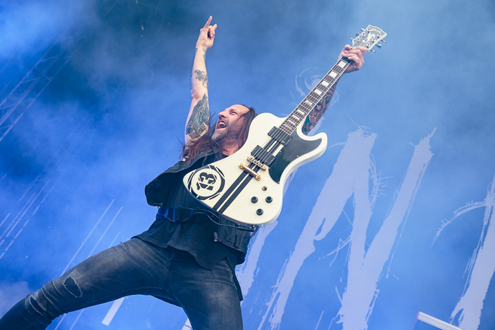 In Flames @ Copenhell 2017, foto 6, foto's door Dorien Goetschalckx - FrontView Magazine