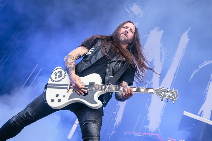 In Flames @ Copenhell 2017, foto 8, foto's door Dorien Goetschalckx - FrontView Magazine
