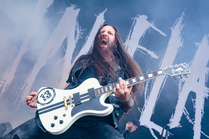 In Flames @ Copenhell 2017, foto 11, foto's door Dorien Goetschalckx - FrontView Magazine