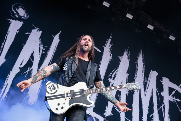 In Flames @ Copenhell 2017, foto 14, foto's door Dorien Goetschalckx - FrontView Magazine