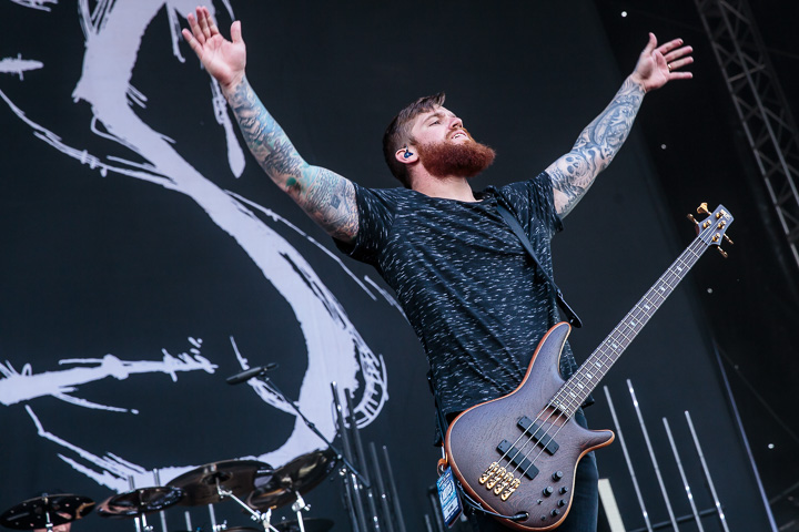 In Flames @ Copenhell 2017, foto 20, foto's door Dorien Goetschalckx - FrontView Magazine