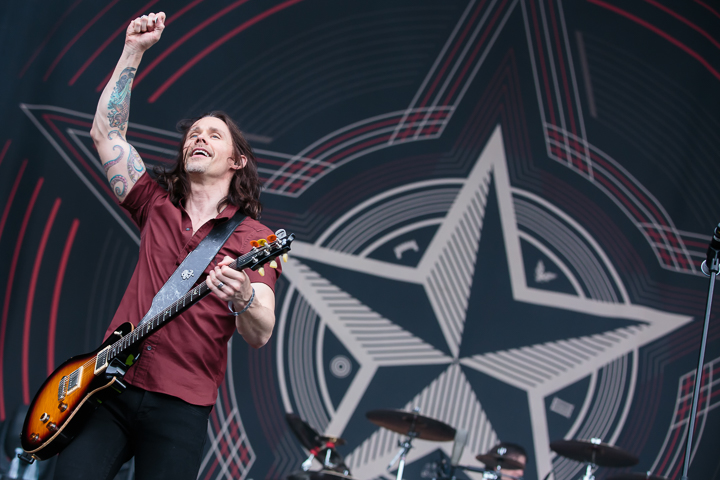 Alter Bridge @ Copenhell 2017, foto 1, foto's door Dorien Goetschalckx - FrontView Magazine