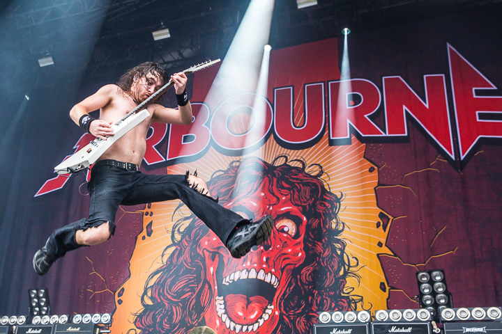 Airbourne @ Copenhell 2017, foto 1, foto's door Dorien Goetschalckx - FrontView Magazine