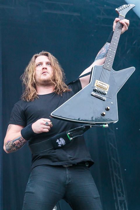 Airbourne @ Copenhell 2017, foto 7, foto's door Dorien Goetschalckx - FrontView Magazine