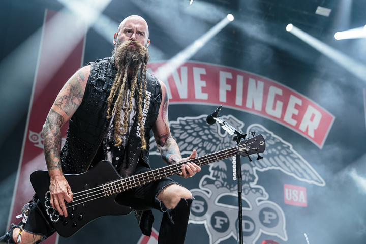 Five Finger Death Punch @ Copenhell 2017, foto 2, foto's door Dorien Goetschalckx - FrontView Magazine
