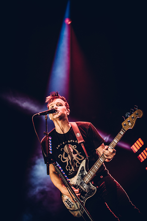 blink-182 @ Ahoy Rotterdam, picture 3, photographed by Elke Briers - FrontView Magazine
