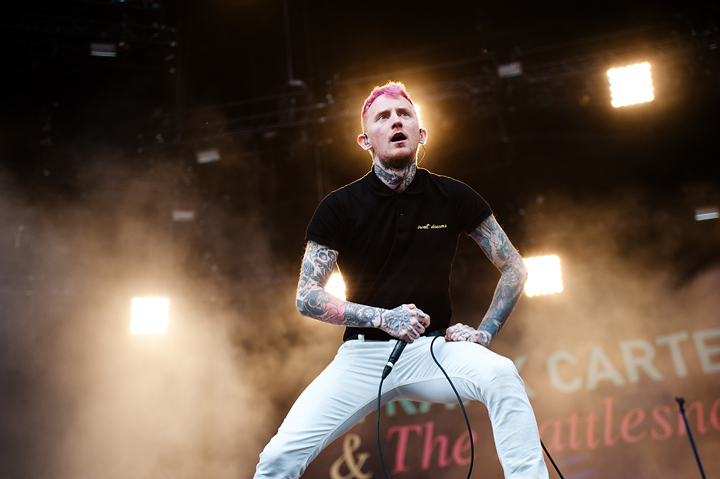 Frank Carter & The Rattlesnakes @ Mainsquare Festival 2017, picture 4, photographed by Magali Decamps - FrontView Magazine