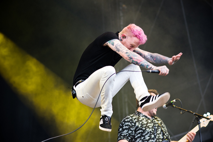Frank Carter & The Rattlesnakes @ Mainsquare Festival 2017, picture 8, photographed by Magali Decamps - FrontView Magazine