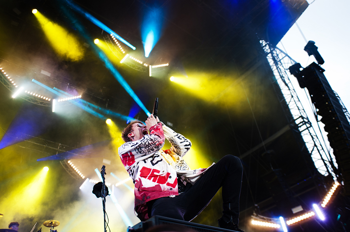 Machine Gun Kelly @ Mainsquare Festival 2017, picture 6, photographed by Magali Decamps - FrontView Magazine