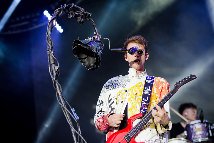 Machine Gun Kelly @ Mainsquare Festival 2017, picture 7, photographed by Magali Decamps - FrontView Magazine