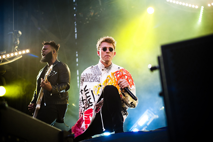 Machine Gun Kelly @ Mainsquare Festival 2017, picture 8, photographed by Magali Decamps - FrontView Magazine