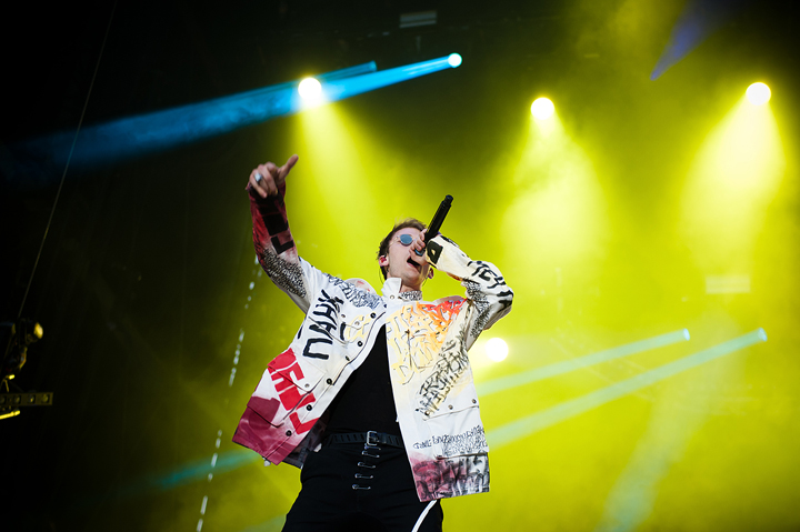 Machine Gun Kelly @ Mainsquare Festival 2017, picture 9, photographed by Magali Decamps - FrontView Magazine