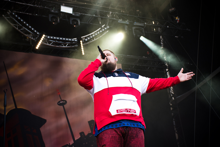 Rag'N'Bone Man @ Mainsquare Festival 2017, picture 2, photographed by Magali Decamps - FrontView Magazine