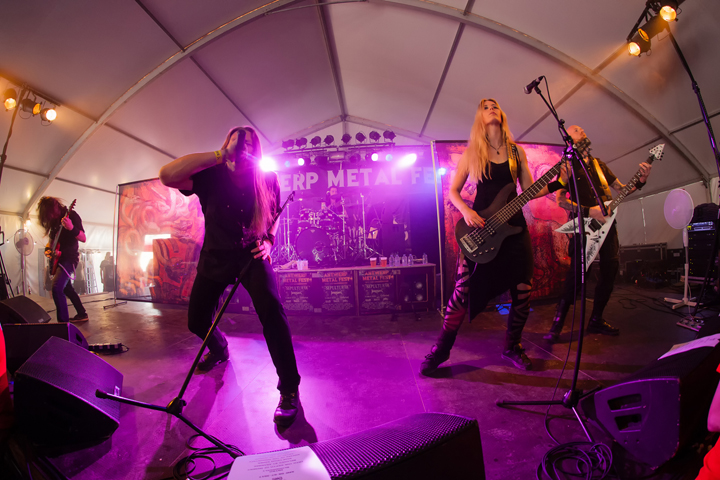 Bleeding Gods @ Antwerp Metal Fest 2017, foto 26, foto's door Edwin Houdevelt - FrontView Magazine