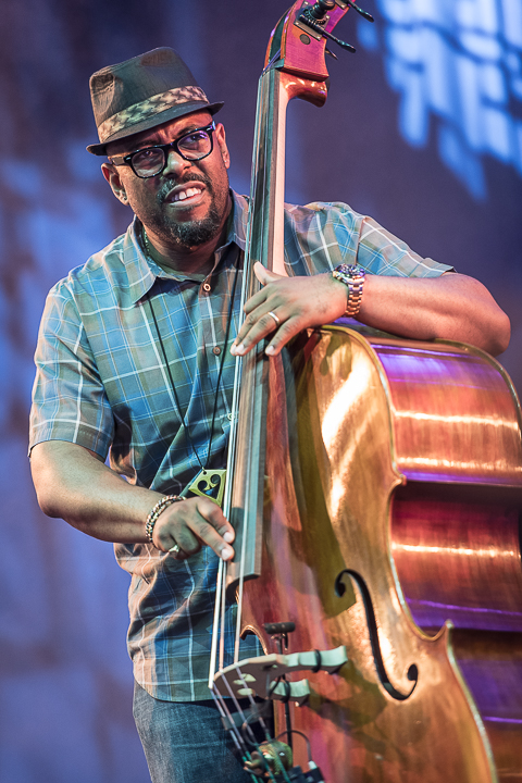 Christian McBride's New Jawn @ Gent Jazz 2017, picture 1, photographed by Jan van Hecke - FrontView Magazine