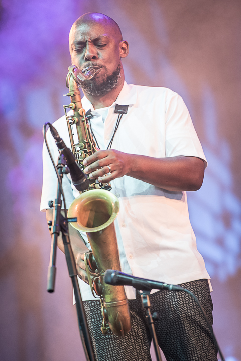 Christian McBride's New Jawn @ Gent Jazz 2017, picture 2, photographed by Jan van Hecke - FrontView Magazine