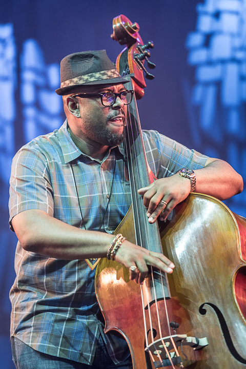Christian McBride's New Jawn @ Gent Jazz 2017, picture 3, photographed by Jan van Hecke - FrontView Magazine