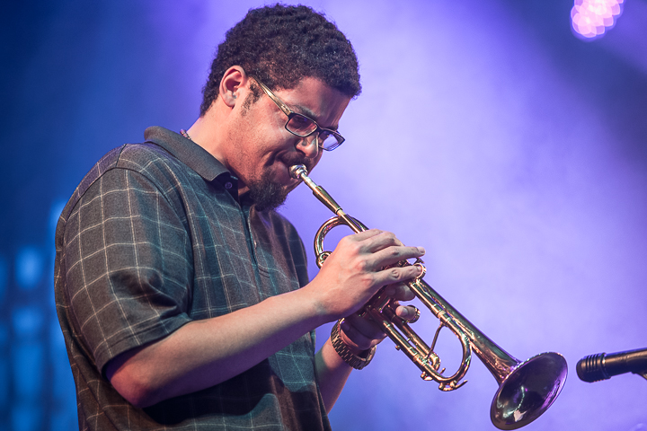 Christian McBride's New Jawn @ Gent Jazz 2017, picture 4, photographed by Jan van Hecke - FrontView Magazine