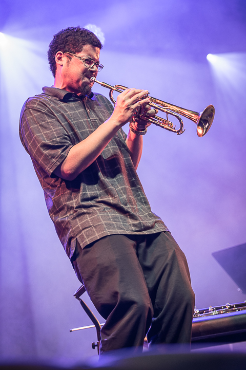 Christian McBride's New Jawn @ Gent Jazz 2017, picture 10, photographed by Jan van Hecke - FrontView Magazine