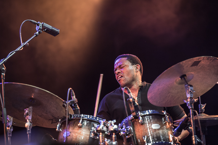 Christian McBride's New Jawn @ Gent Jazz 2017, picture 11, photographed by Jan van Hecke - FrontView Magazine