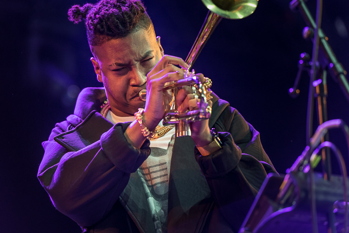 Christian Scott aTunde Adjuah @ Gent Jazz 2017, picture 4, photographed by Jan van Hecke - FrontView Magazine
