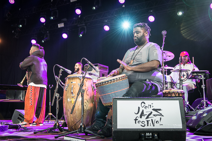 Christian Scott aTunde Adjuah @ Gent Jazz 2017, picture 7, photographed by Jan van Hecke - FrontView Magazine