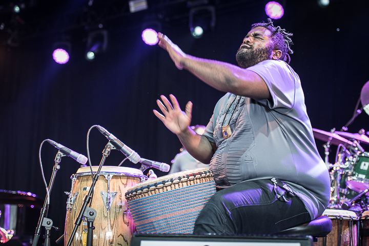 Christian Scott aTunde Adjuah @ Gent Jazz 2017, picture 15, photographed by Jan van Hecke - FrontView Magazine