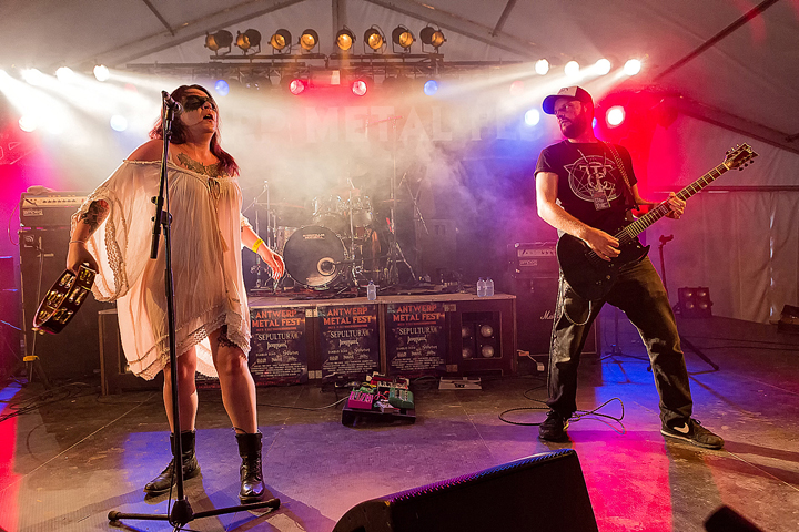 Interstellar Deathroll @ Antwerp Metal Fest 2017, foto 15, foto's door Edwin Houdevelt - FrontView Magazine