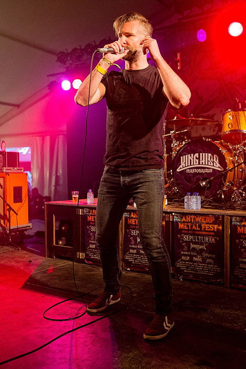 King Hiss @ Antwerp Metal Fest 2017, foto 3, foto's door Edwin Houdevelt - FrontView Magazine