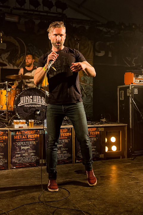 King Hiss @ Antwerp Metal Fest 2017, foto 12, foto's door Edwin Houdevelt - FrontView Magazine
