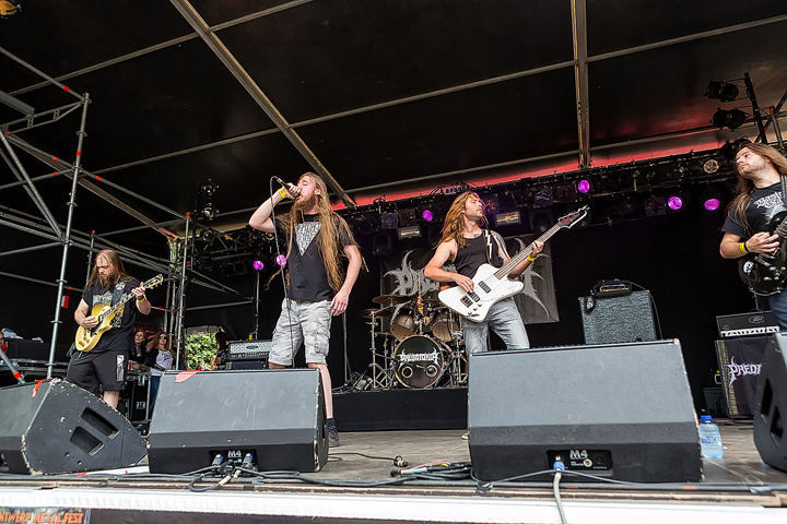 Predatoria @ Antwerp Metal Fest 2017, foto 9, foto's door Edwin Houdevelt - FrontView Magazine
