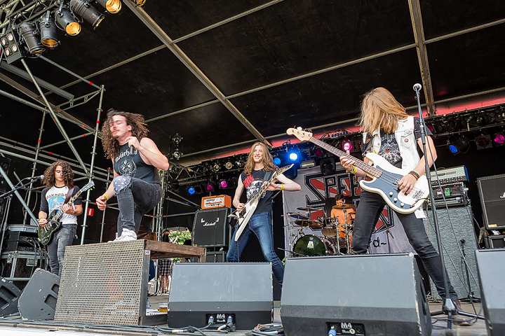 Speed Queen @ Antwerp Metal Fest 2017, foto 2, foto's door Edwin Houdevelt - FrontView Magazine