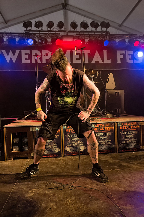 The Scalding @ Antwerp Metal Fest 2017, picture 10, photographed by Edwin Houdevelt - FrontView Magazine