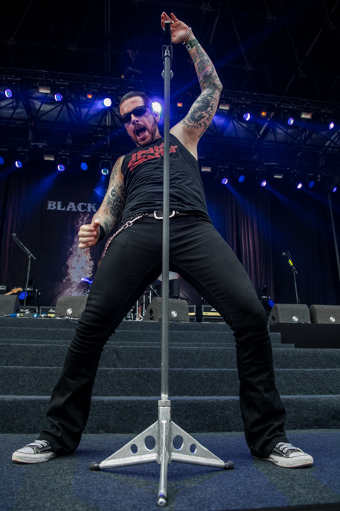 Black Star Riders @ Bospop, foto 9, foto's door Erwin Evrard - FrontView Magazine