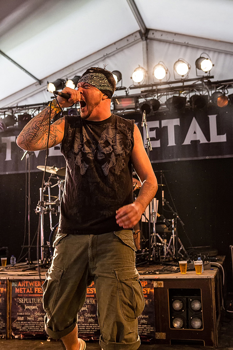Dead End Path @ Antwerp Metal Fest 2017, picture 3, photographed by Edwin Houdevelt - FrontView Magazine