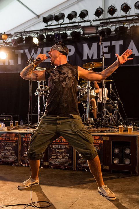 Dead End Path @ Antwerp Metal Fest 2017, picture 5, photographed by Edwin Houdevelt - FrontView Magazine