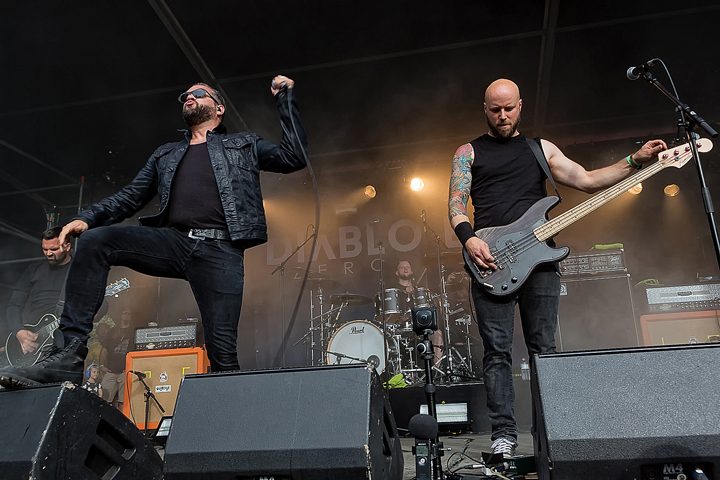 Diablo BLVD @ Antwerp Metal Fest 2017, foto 10, foto's door Edwin Houdevelt - FrontView Magazine