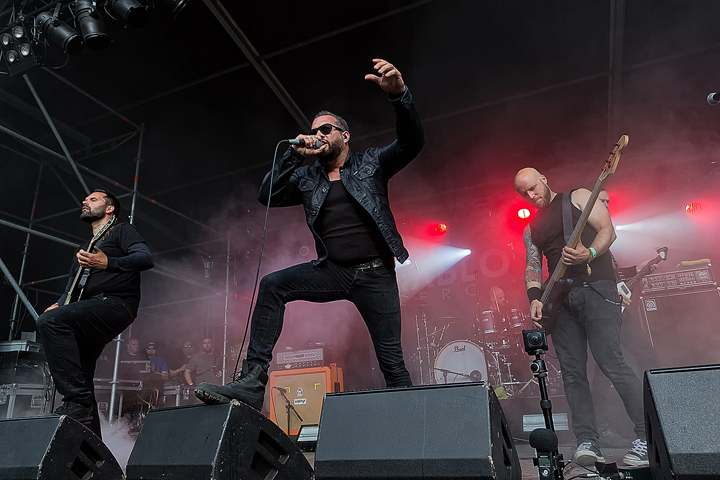 Diablo BLVD @ Antwerp Metal Fest 2017, foto 12, foto's door Edwin Houdevelt - FrontView Magazine