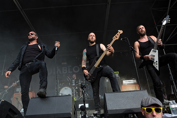 Diablo BLVD @ Antwerp Metal Fest 2017, foto 13, foto's door Edwin Houdevelt - FrontView Magazine