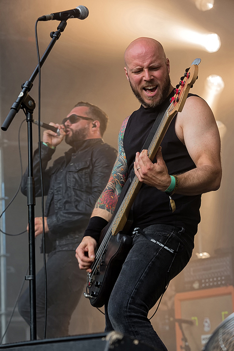 Diablo BLVD @ Antwerp Metal Fest 2017, foto 30, foto's door Edwin Houdevelt - FrontView Magazine