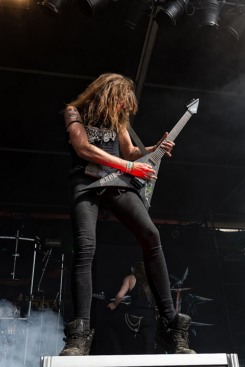 Evil Invadors @ Antwerp Metal Fest 2017, picture 2, photographed by Edwin Houdevelt - FrontView Magazine