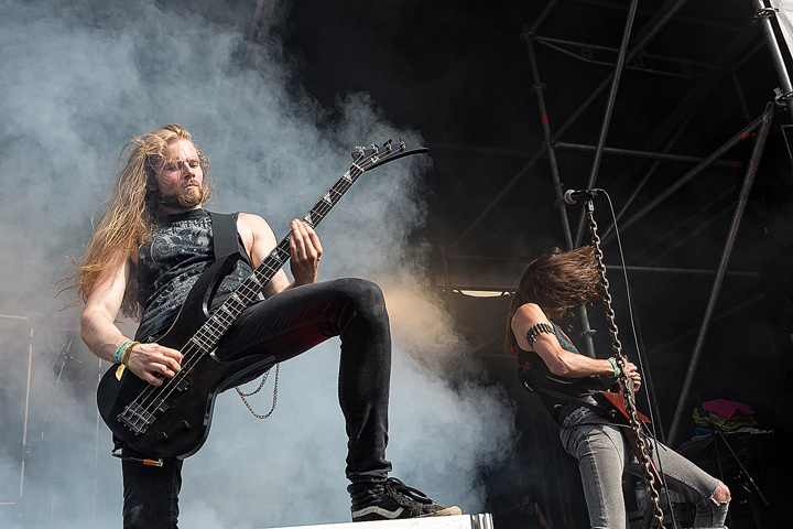 Evil Invadors @ Antwerp Metal Fest 2017, picture 7, photographed by Edwin Houdevelt - FrontView Magazine