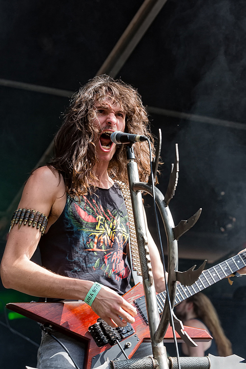 Evil Invadors @ Antwerp Metal Fest 2017, picture 9, photographed by Edwin Houdevelt - FrontView Magazine