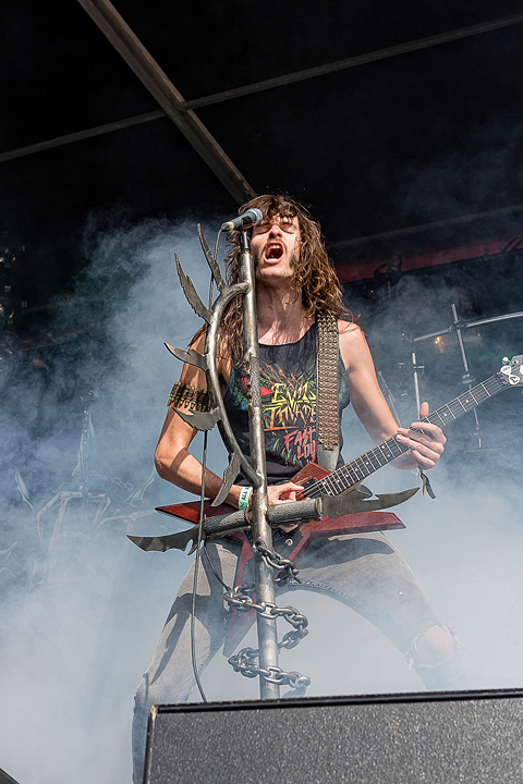 Evil Invadors @ Antwerp Metal Fest 2017, picture 12, photographed by Edwin Houdevelt - FrontView Magazine