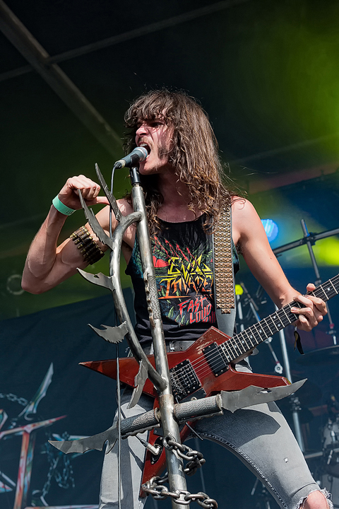 Evil Invadors @ Antwerp Metal Fest 2017, picture 24, photographed by Edwin Houdevelt - FrontView Magazine