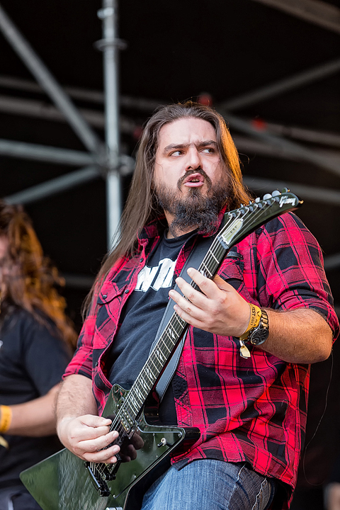 Komah @ Antwerp Metal Fest 2017, foto 13, foto's door Edwin Houdevelt - FrontView Magazine