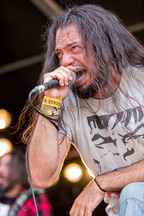 Komah @ Antwerp Metal Fest 2017, foto 16, foto's door Edwin Houdevelt - FrontView Magazine